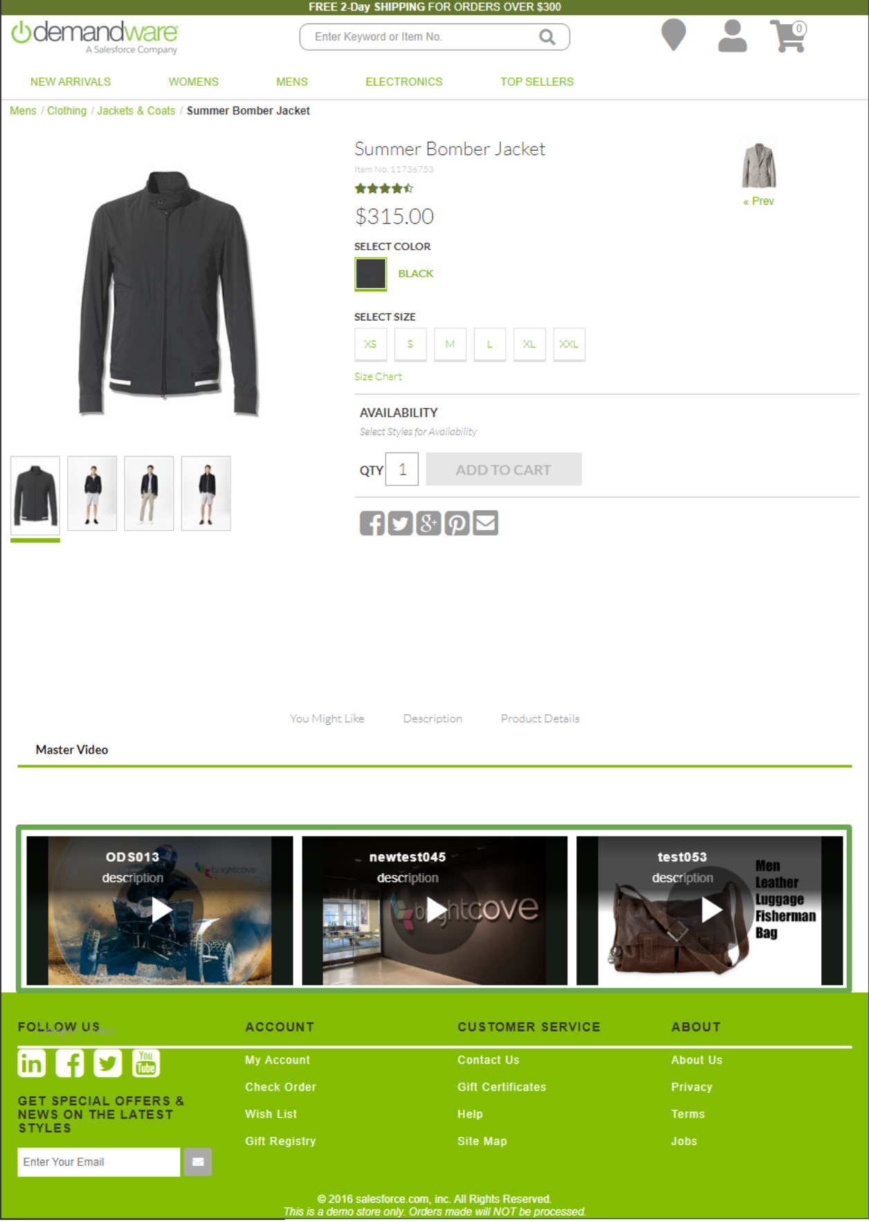 Product Page Sample