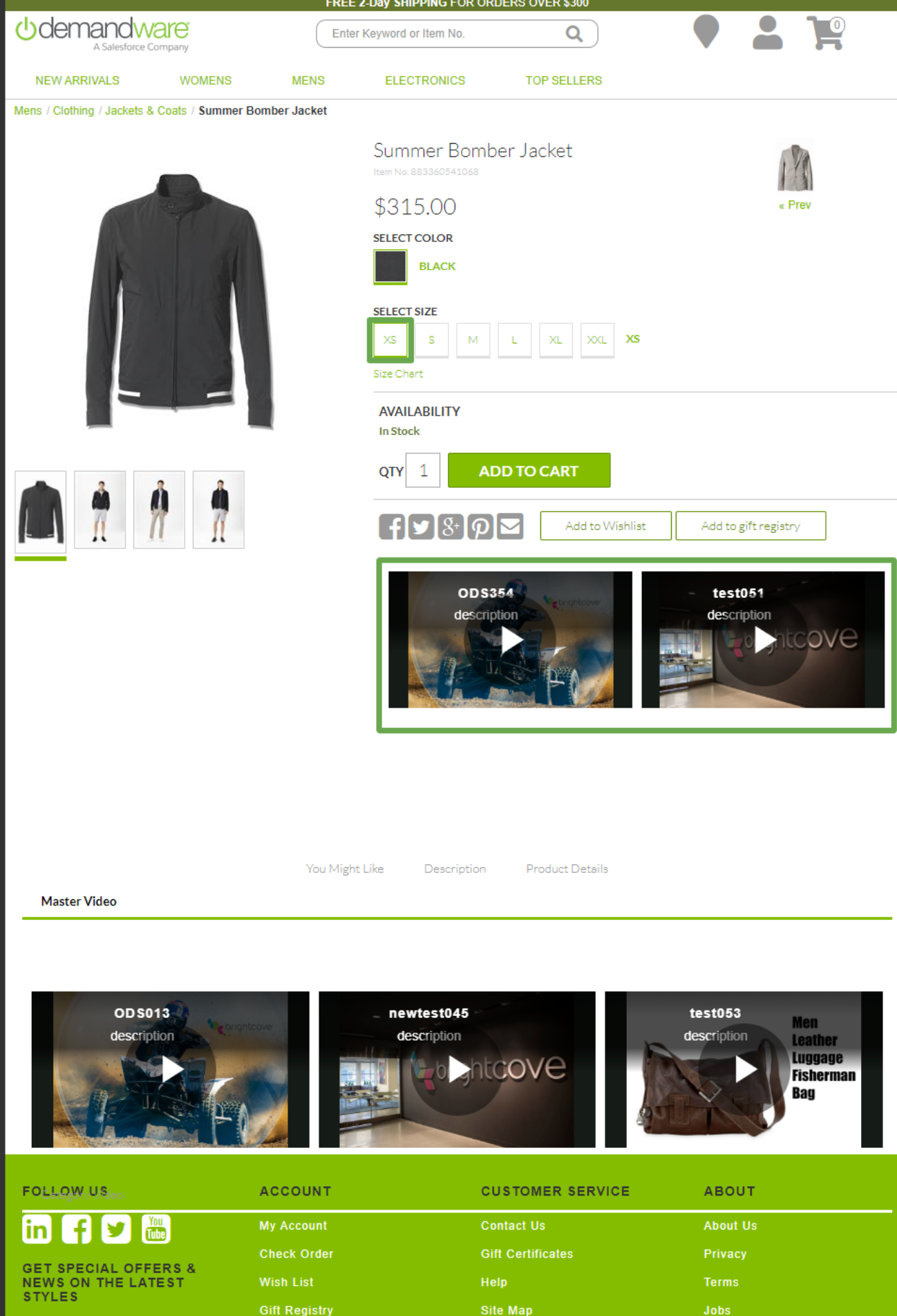 Product Page Sample